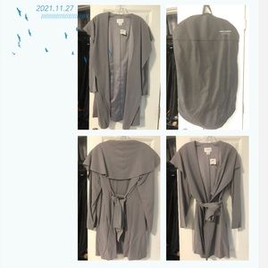 Club Monaco, Trench Coat, Gray/Gris, S